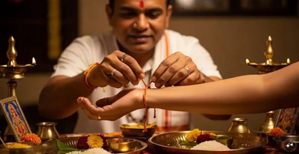 Understanding the Ritual of Wrapping the Raksha Sutra
