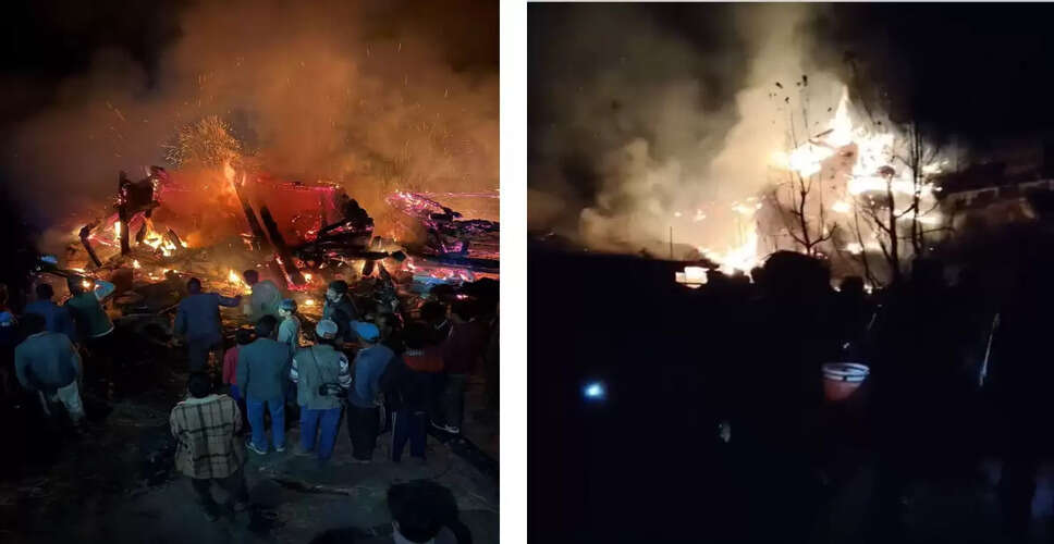 Youth Volunteers Save Himachal Village from Devastating Fire