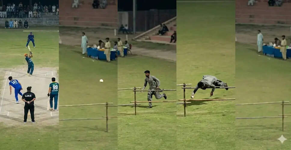 Fan's Incredible Catch Stuns Cricket Community During Pakistan Tournament