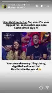 What Did Shraddha Kapoor Say About Coffee with Amitabh Bachchan?