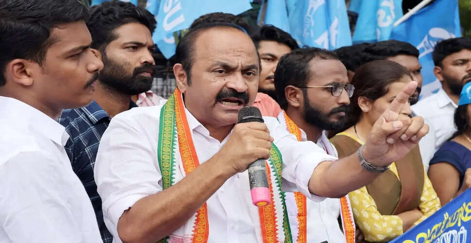 VD Satheesan Appointed as Kerala's New Chief Minister After Intense Discussions