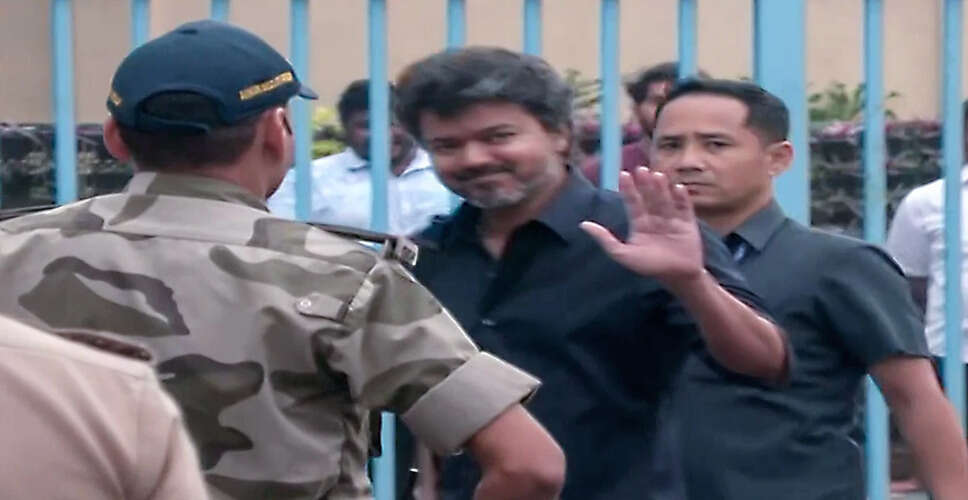 Actor Vijay Interrogated by CBI Over Karur Stampede Incident