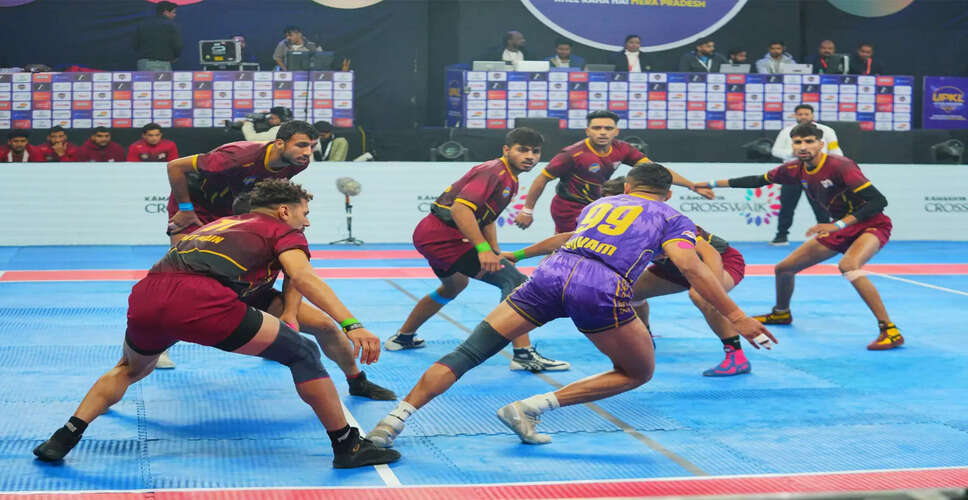Lucknow Lions Triumph Over Yamuna Yoddhas in Thrilling Kabaddi Clash