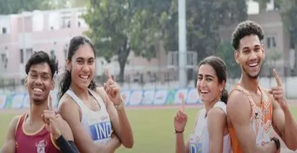 Indian Relay Teams Shine at National Open Relay Competition
