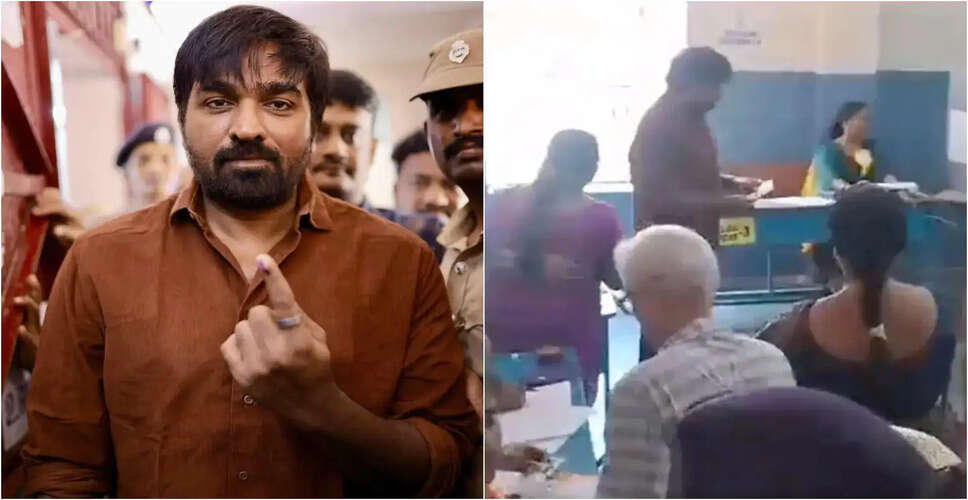Vijay Sethupathi Casts Vote in Tamil Nadu Elections, Prepares for New Film