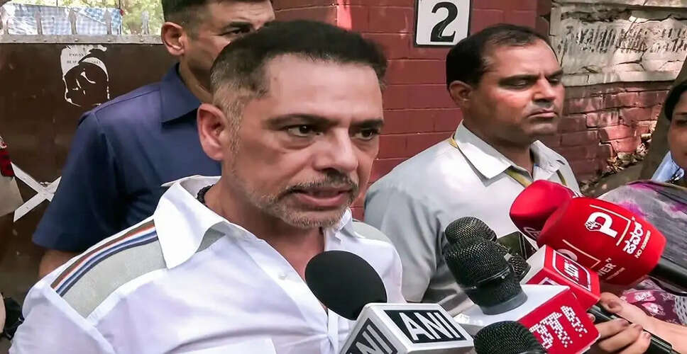 Robert Vadra Granted Bail in Shikohpur Land Deal Case
