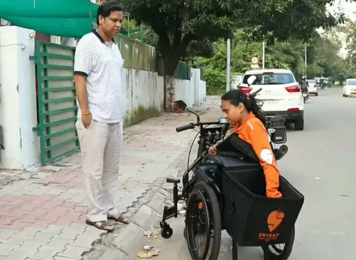 Inspiring Story of a Specially-Abled Swiggy Delivery Girl