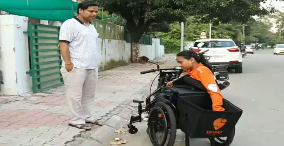 Inspiring Story of a Specially-Abled Swiggy Delivery Girl