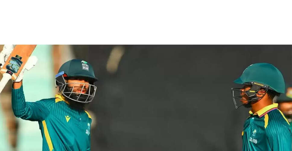 South Africa Unveils Squad for ICC Under-19 Men's Cricket World Cup 2026