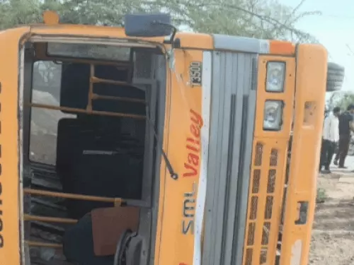 Serious Bus Collision in Sikar Injures 36 Schoolchildren