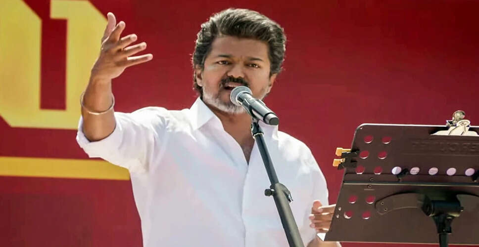 Political Turmoil in Tamil Nadu Ahead of 2026 Elections: BJP's Alliance Proposal to Actor Vijay