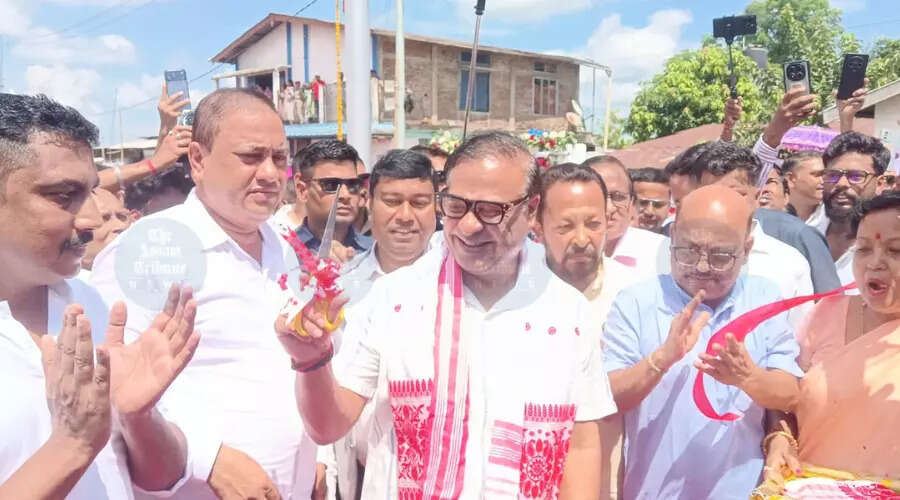 Chief Minister Launches Major Infrastructure Projects in Jorhat and Sivasagar