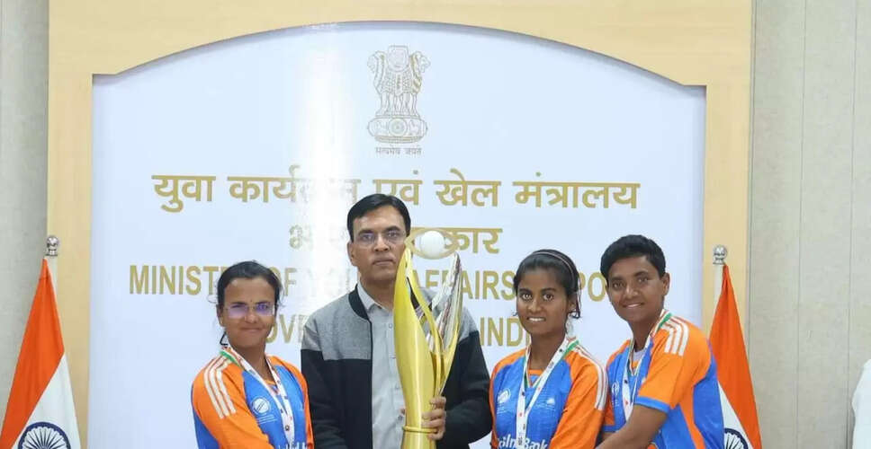 Indian Women's Blind Cricket Team Celebrated for Historic World Cup Win
