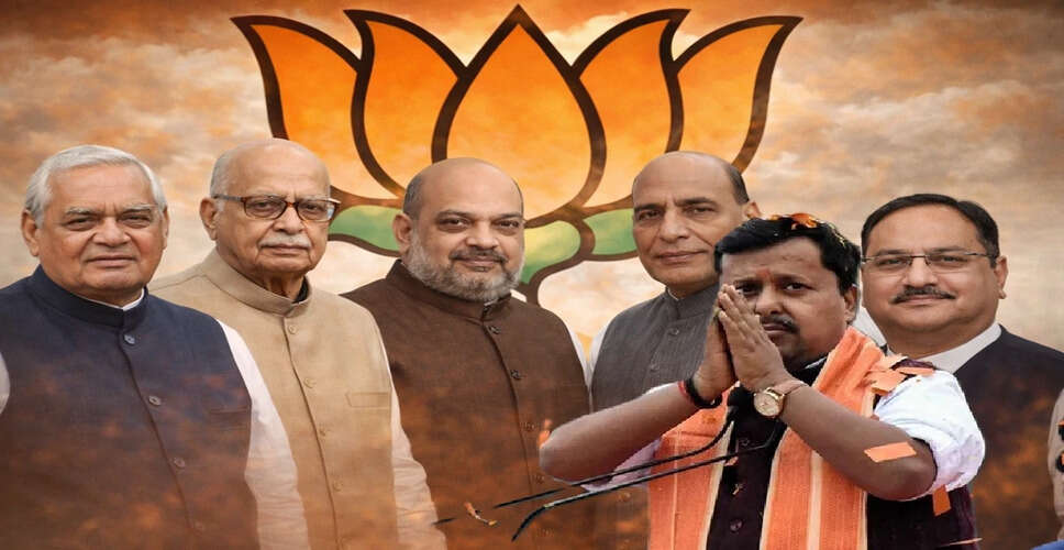 Nitin Nabin Appointed as New BJP National President