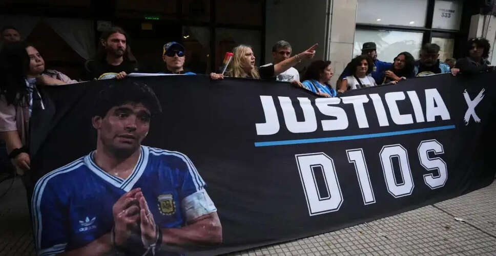 Trial of Healthcare Professionals in Diego Maradona's Death Begins