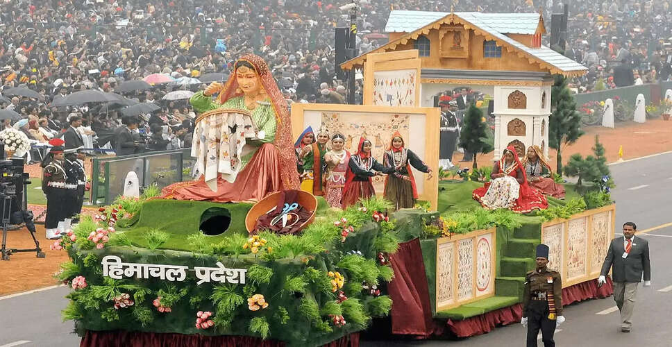 Himachal Pradesh's Cultural Tableau Returns to Republic Day Parade After Six Years