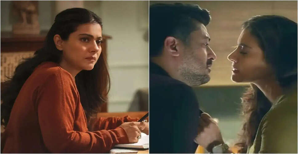 Kajol Breaks Her No-Kiss Rule in New Web Series The Trial