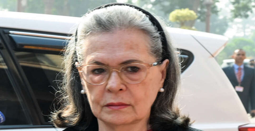 Sonia Gandhi Critiques Modi Government Over Silence on Iran's Leader's Assassination