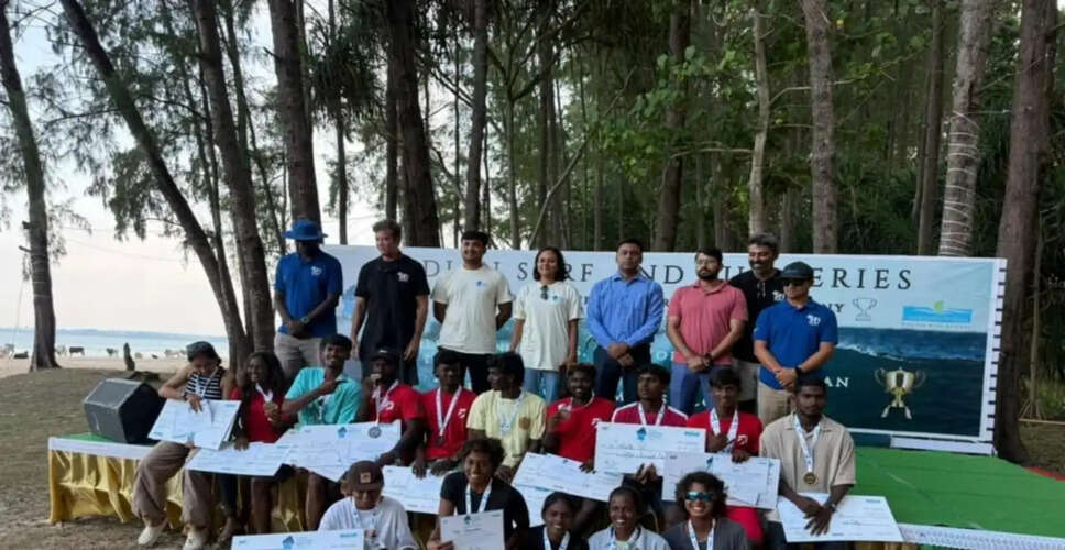 Tamil Nadu Surfers Shine at Little Andaman Pro 2026 Championship