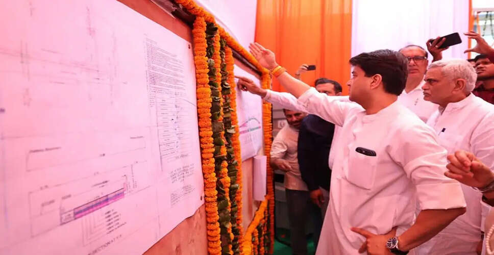 Jyotiraditya Scindia Highlights Infrastructure and Cleanliness Initiatives in Rohtak