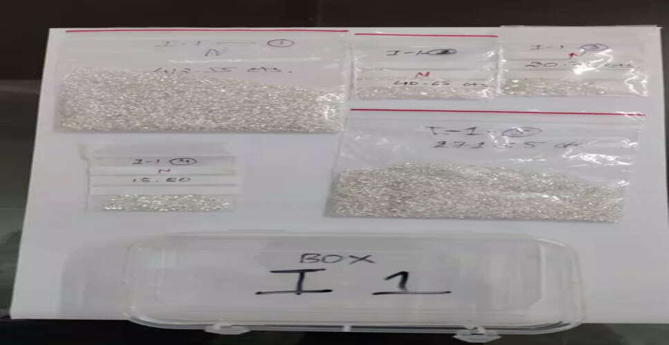 DRI Seizes Diamonds Worth Over Rs 5.7 Crore at Mumbai Airport
