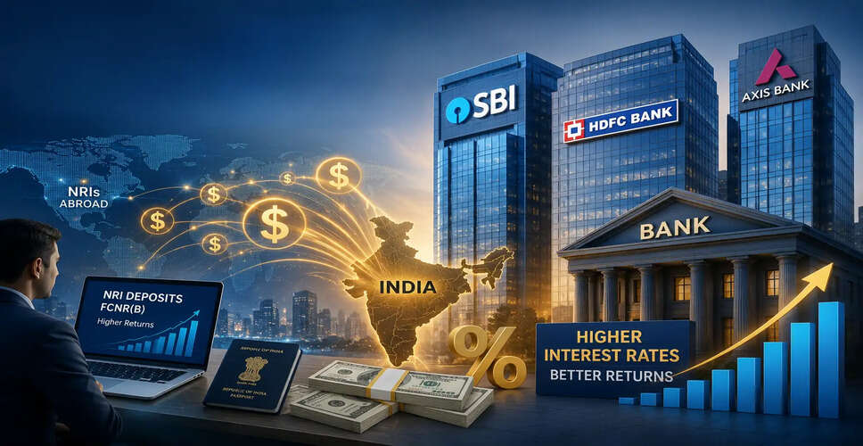 Indian Banks Increase FCNR(B) Interest Rates to Attract NRIs Amid Rupee Weakness