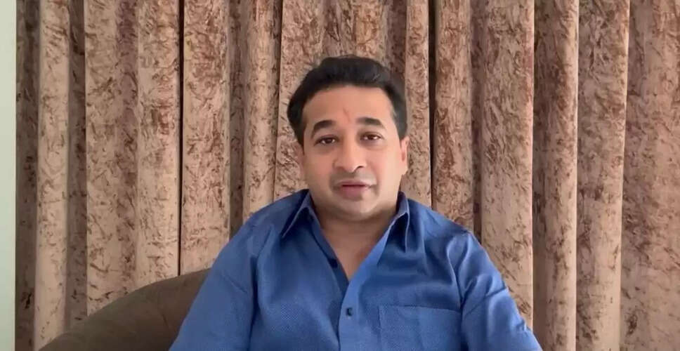 Complaint Filed Against BJP MLA Nitesh Rane for Alleged Hate Speech During Ram Navami