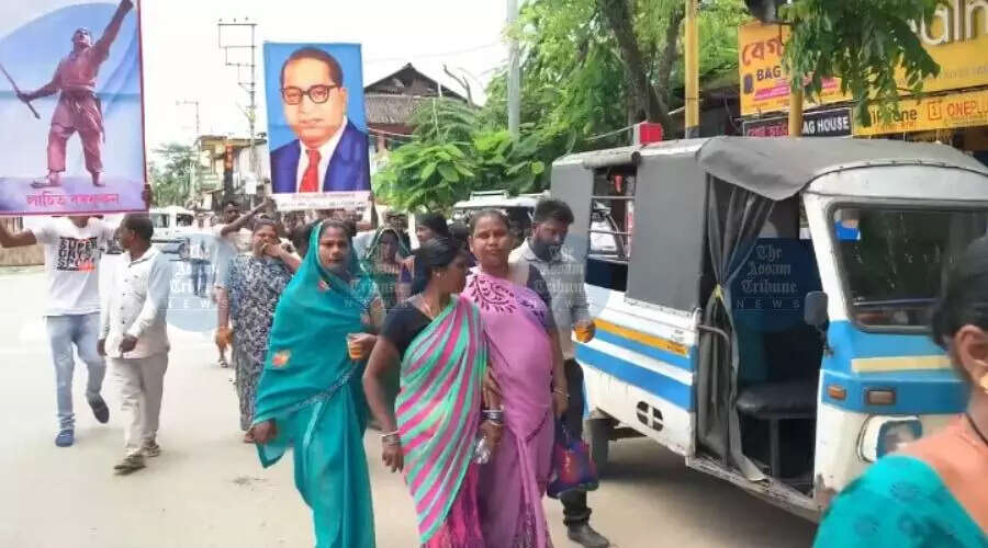 Safai Karamcharis Protest in Sivasagar Over Corruption Allegations