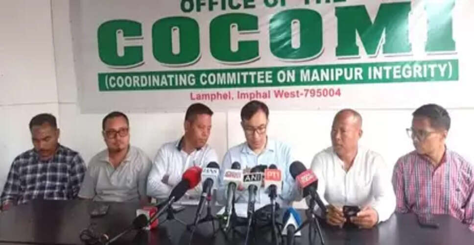 Meitei apex body to meet MHA officials to discuss Manipur issues