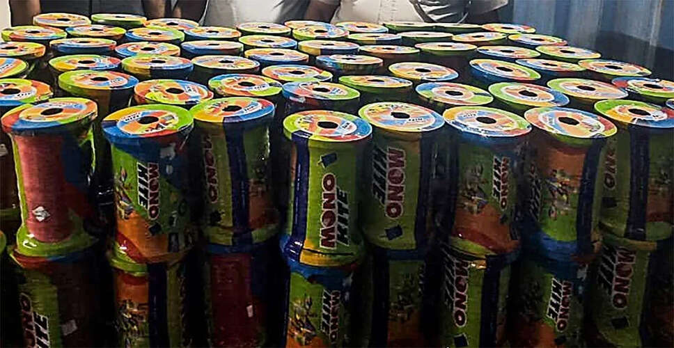 Delhi Police Seizes Over 1,200 Rolls of Banned Chinese Kite String Ahead of Festivals