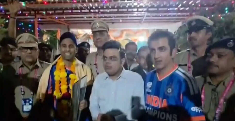 Team India Celebrates Historic T20 World Cup Victory at Hanuman Temple