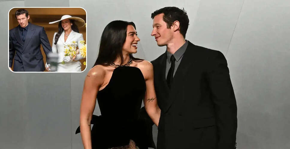 Dua Lipa and Callum Turner Tie the Knot in London