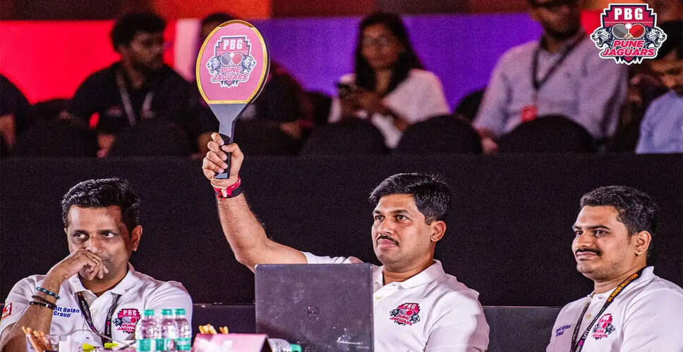 PBG Pune Jaguars Retain Diya Chitale as Top Player in UTT Season 7 Auction