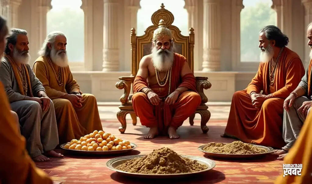 The Tale of a Powerful Emperor and His Daughter's Beauty