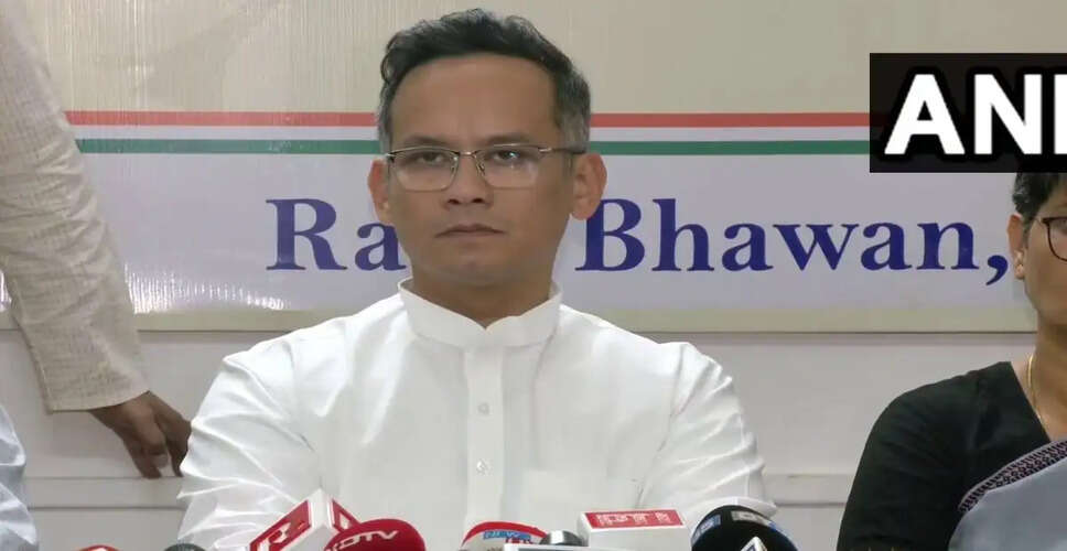 Congress Faces Setback in Assam Elections as Gaurav Gogoi Takes Responsibility