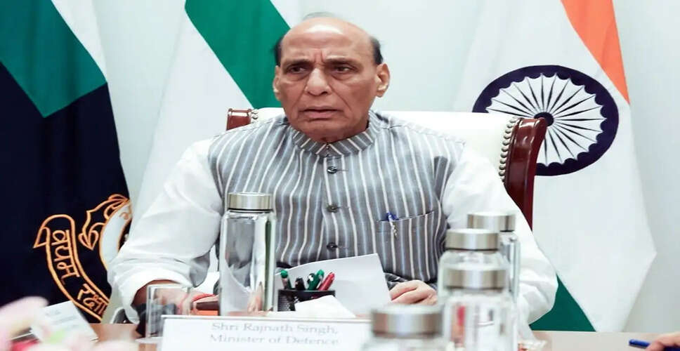 Rajnath Singh Reduces Convoy Size Following PM Modi's Environmental Appeal