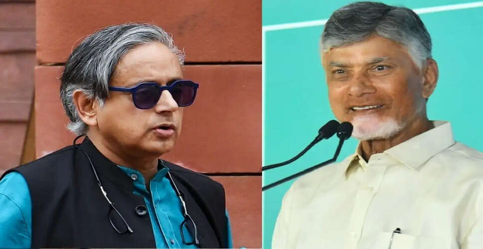 Shashi Tharoor Challenges Andhra CM on Proposed Delimitation Framework