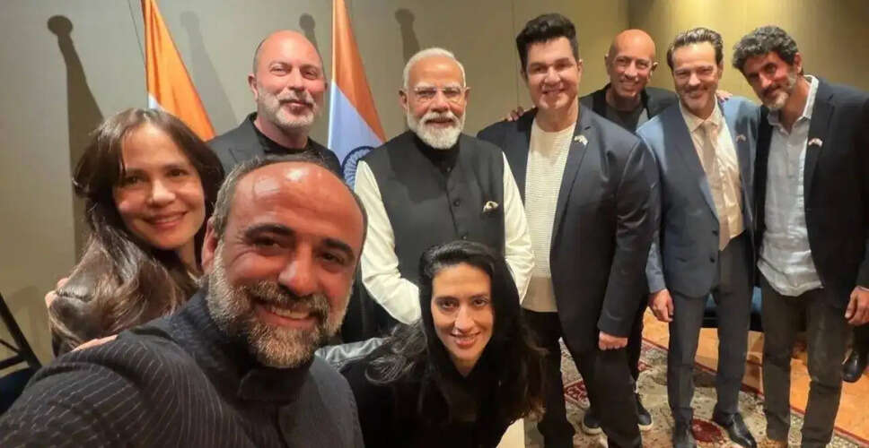 PM Modi Meets 'Fauda' Team During Israel Visit, Sparks Online Buzz