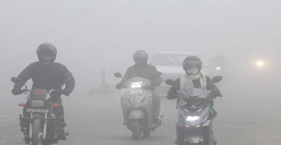 Cold Wave Intensifies in Kashmir Valley as Temperatures Drop