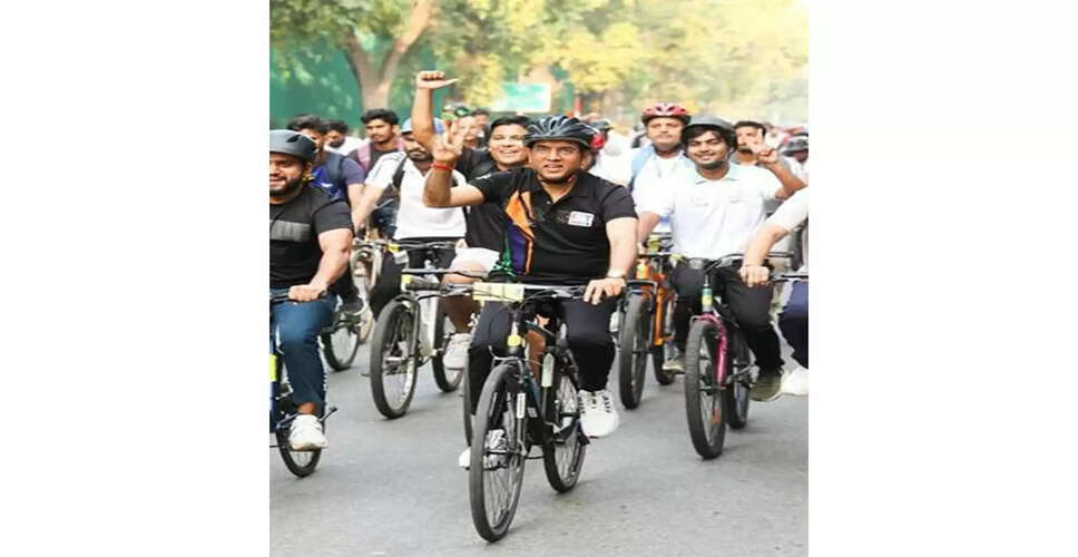Celebrating World Teachers' Day with Fit India Sundays on Cycle