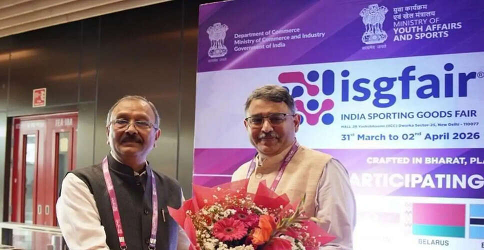 India Sets Ambitious Target for Sports Goods Exports