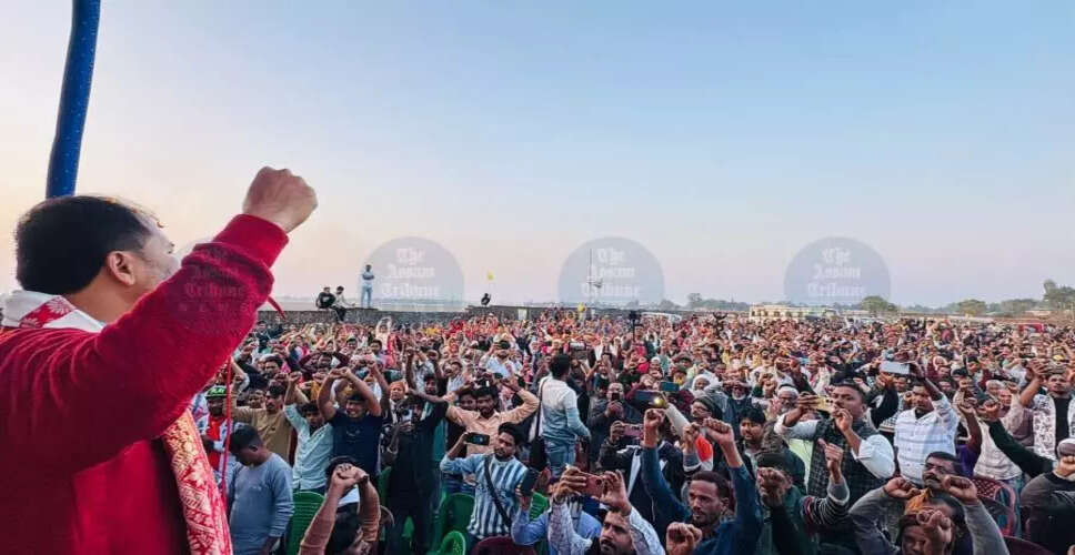 Akhil Gogoi Outlines Raijor Dal's Vision for Assam's Development