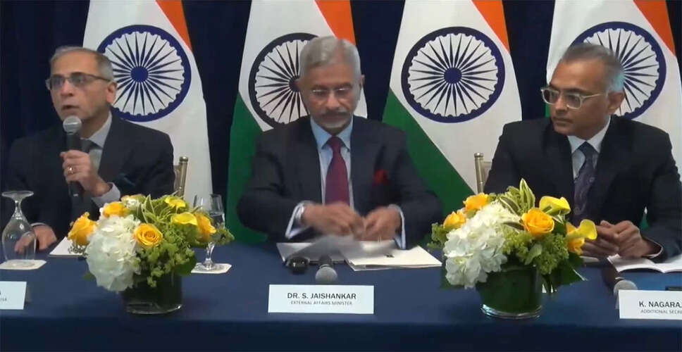 India's Foreign Minister Highlights Strategic Ties with the US in Washington Press Briefing