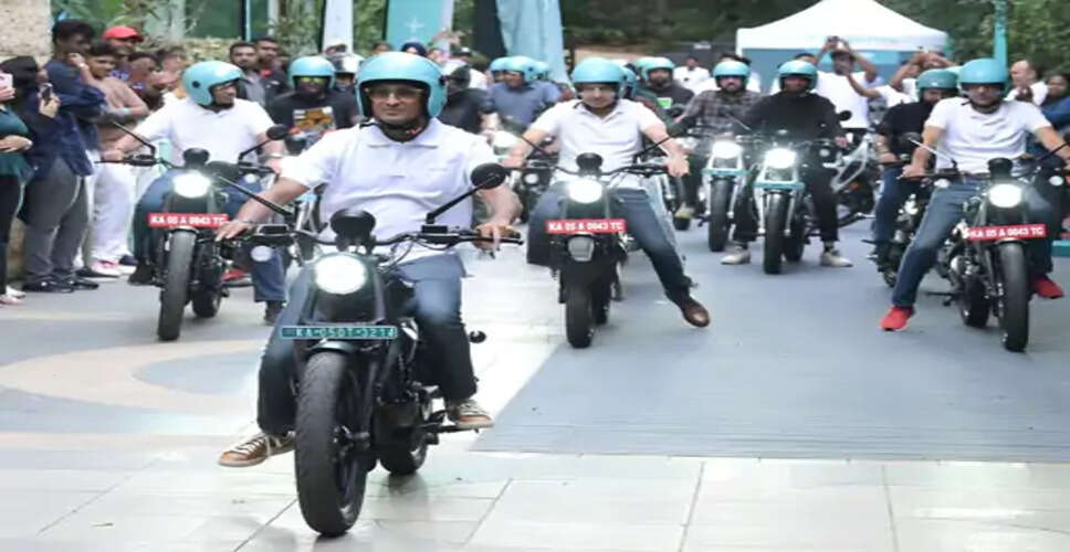 Royal Enfield Launches New Electric Motorcycle Flying Flea C6 in Bengaluru