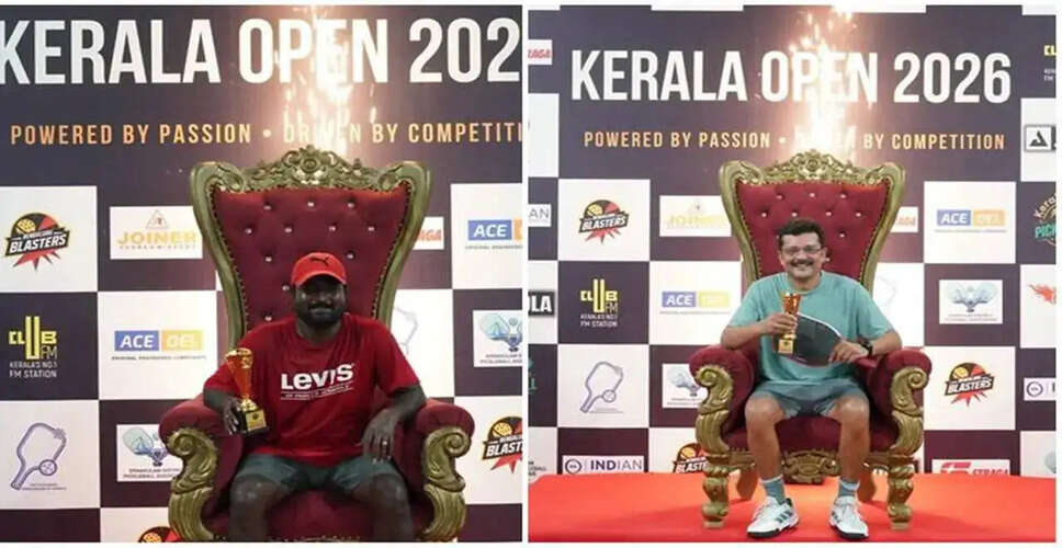 Highlights from the Kerala Open 2026: Dominance and Thrilling Finals