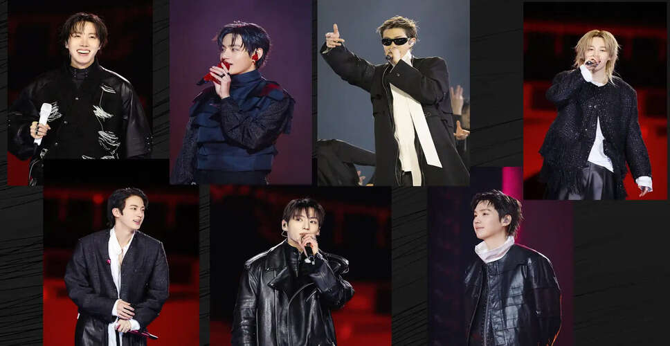 BTS Makes Triumphant Return with Live ARIRANG Concert in Seoul