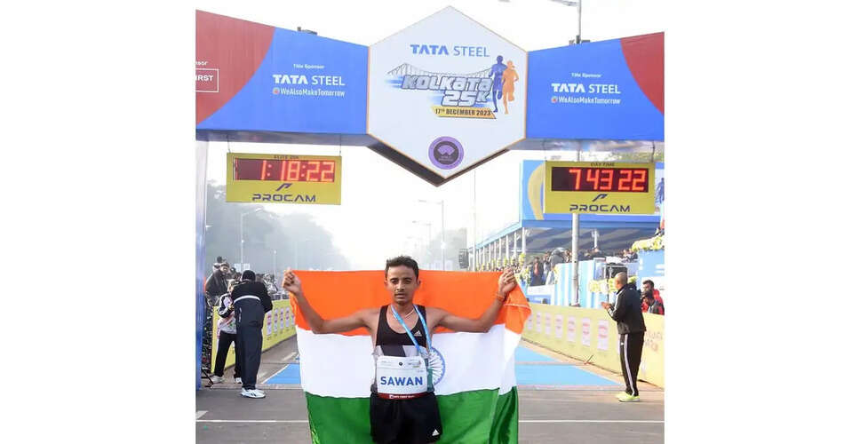 Sawan Barwal Sets New National Marathon Record, Eyes LA 2028 Olympics