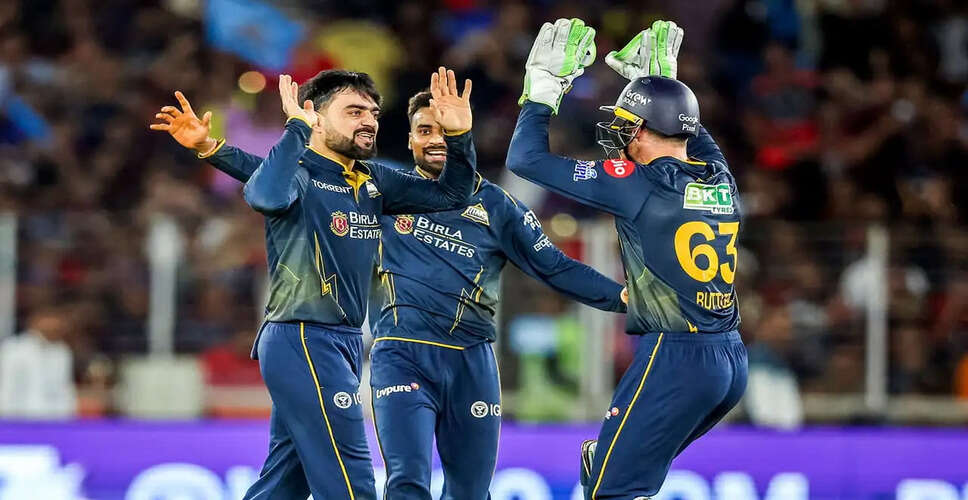 Rashid Khan Shines with Four Wickets as Gujarat Titans Dominate Rajasthan Royals