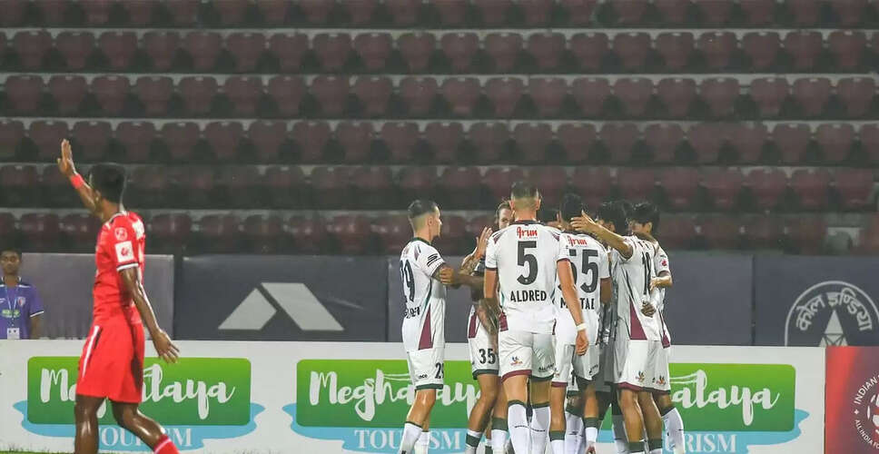 Mohun Bagan Super Giant Triumphs Over NorthEast United FC in Rain-Soaked Clash