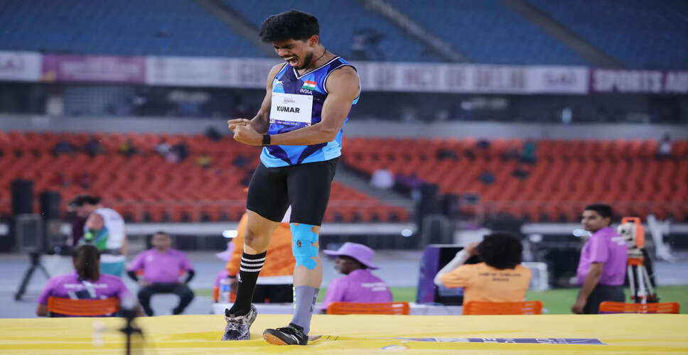 India Shines at World Para Athletics Championships with Gold and Bronze in Men's High Jump